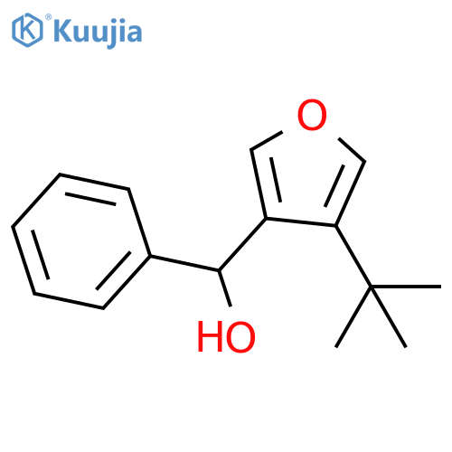 (4-(tert-Butyl)furan-3-yl)(phenyl)methanol structure