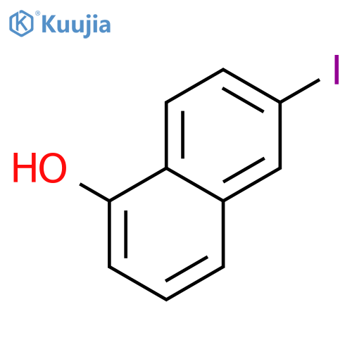1-Hydroxy-6-iodonaphthalene structure