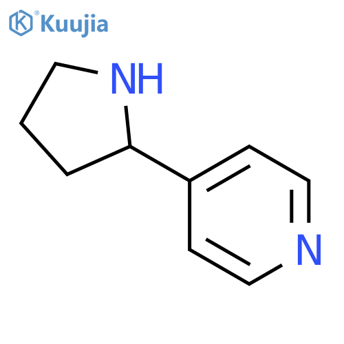 4-(pyrrolidin-2-yl)pyridine structure