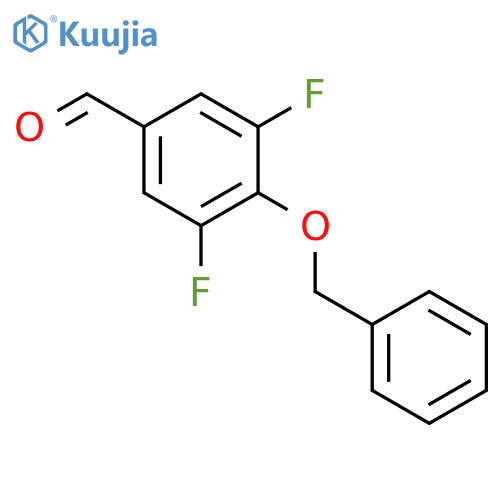 3,5-difluoro-4-phenoxybenzaldehyde structure