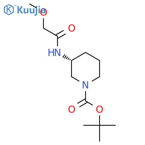 (R)-Tert-Butyl 3-(2-methoxyacetamido)piperidine-1-carboxylate structure