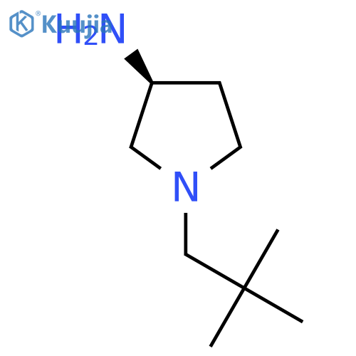 (S)-1-Neopentylpyrrolidin-3-amine structure