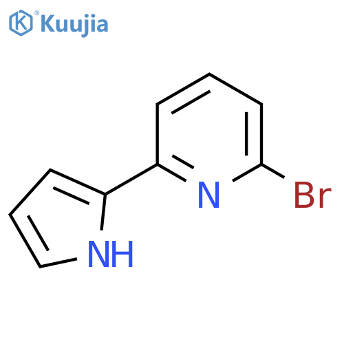 2-Bromo-6-(1H-pyrrol-2-YL)pyridine structure