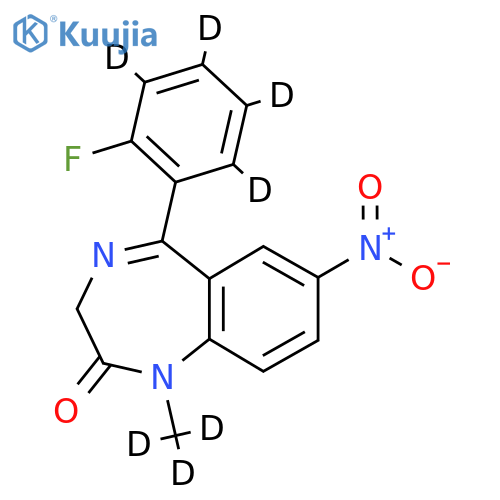 Flunitrazepam-D7 structure