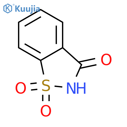Saccharin-13C6 structure