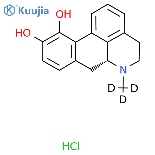 (R)-Apomorphine-d3 Hydrochloride structure