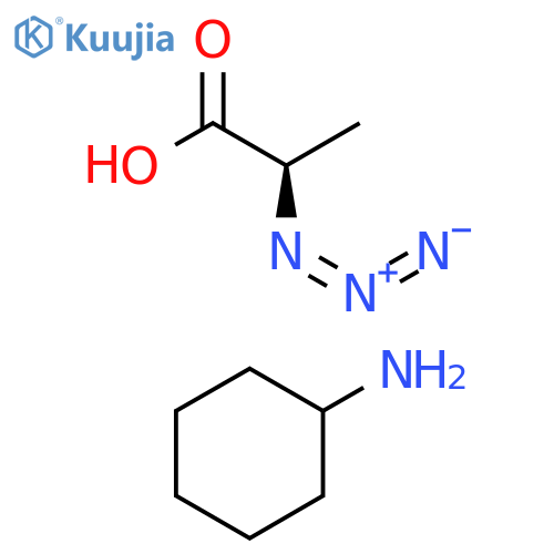 D-azidoalanine CHA salt structure