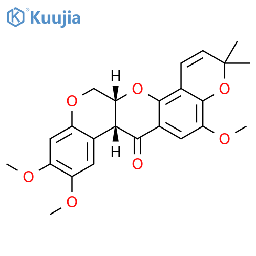 3H-Bis[1]benzopyrano[3,4-b:6',5'-e]pyran-7(7aH)-one,13,13a-dihydro-5,9,10-trimethoxy-3,3-dimethyl-, (7aR,13aR)- (9CI) structure