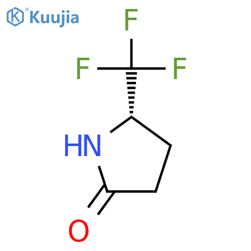 (5S)-5-(Trifluoromethyl)pyrrolidin-2-one structure