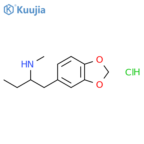 (±)-MBDB hydrochloride structure