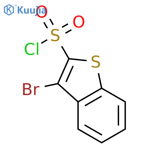 3-bromo-1-benzothiophene-2-sulfonyl chloride structure