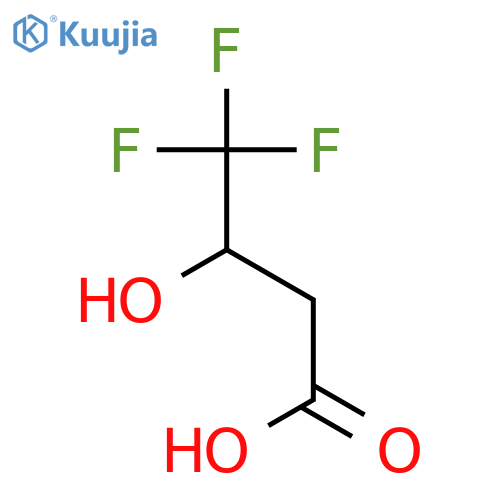 (S)-4,4,4-Trifluoro-3-hydroxybutyric acid structure