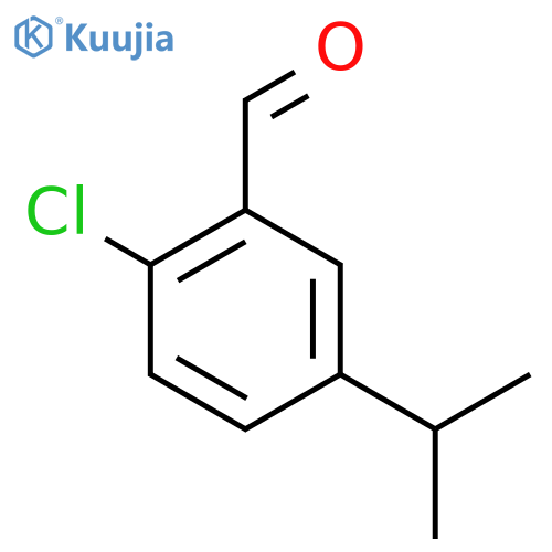 2-Chloro-5-isopropylbenzaldehyde structure
