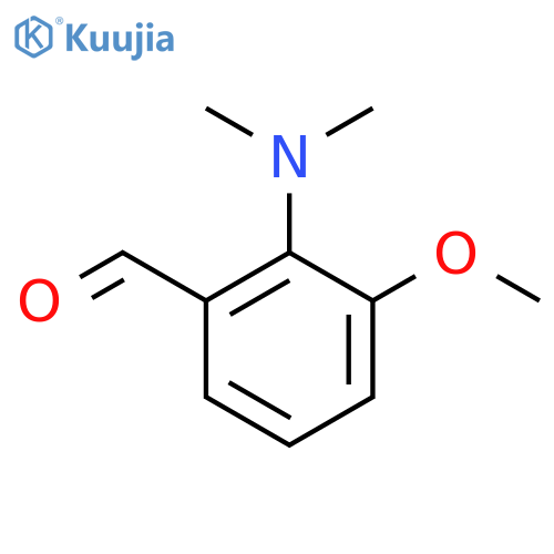 2-(Dimethylamino)-3-methoxybenzaldehyde structure