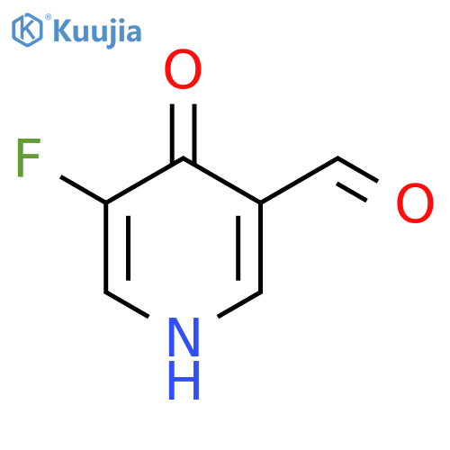 5-Fluoro-4-hydroxynicotinaldehyde structure