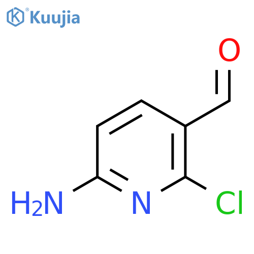 6-Amino-2-chloronicotinaldehyde structure