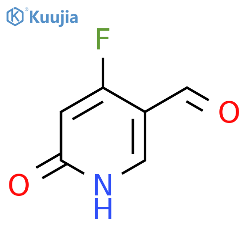 4-Fluoro-6-hydroxynicotinaldehyde structure
