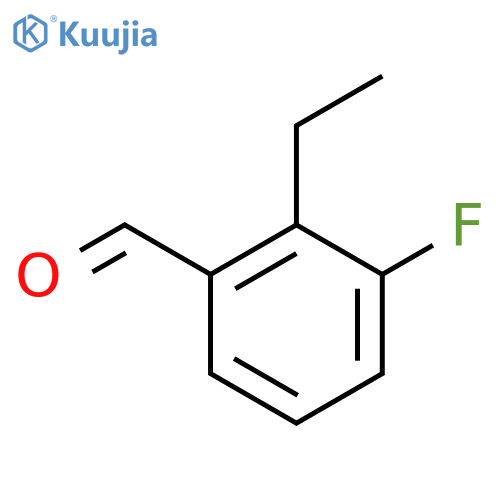 2-Ethyl-3-fluorobenzaldehyde structure