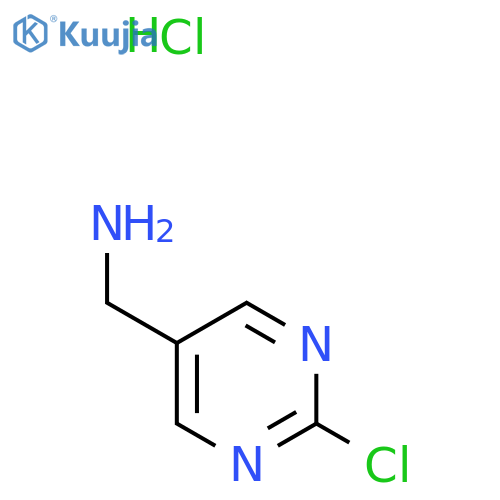 (2-Chloropyrimidin-5-yl)methanamine hydrochloride structure