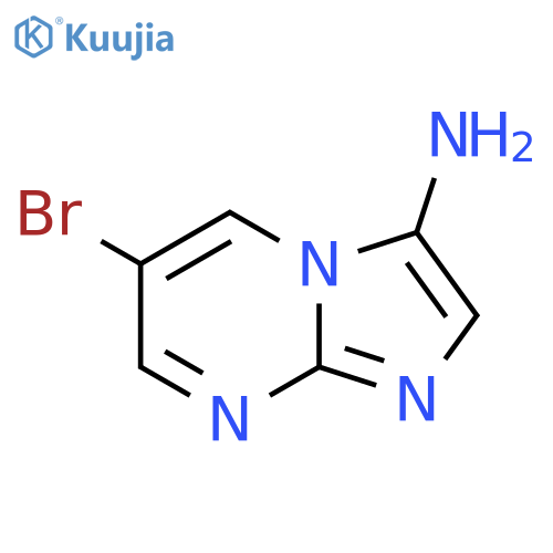6-Bromoimidazo[1,2-a]pyrimidin-3-amine structure