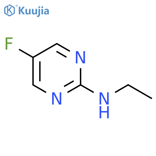 N-ethyl-5-fluoropyrimidin-2-amine structure