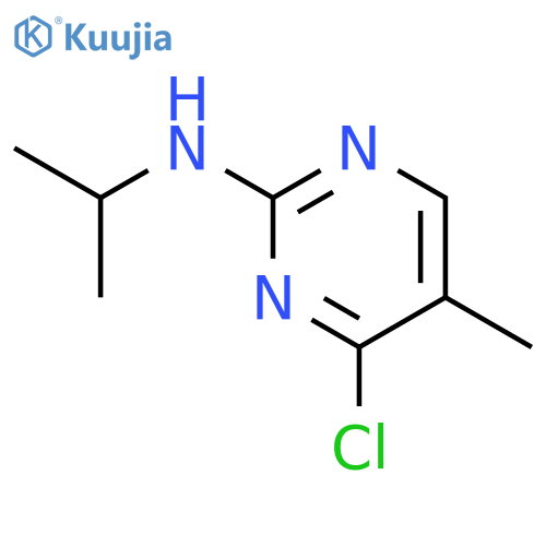 (4-CHLORO-5-METHYL-PYRIMIDIN-2-YL)-ISOPROPYL-AMINE structure
