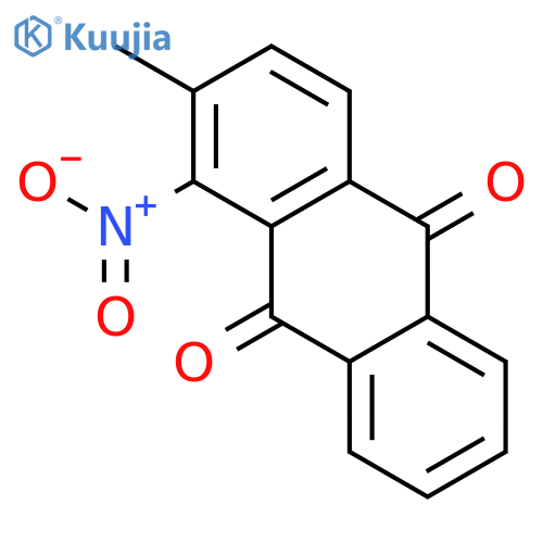 2-Methyl-1-Nitroanthraquinone structure