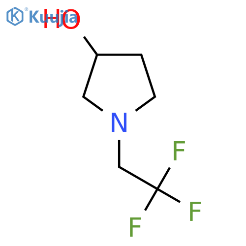 1-(2,2,2-Trifluoroethyl)pyrrolidin-3-ol structure