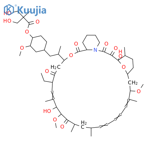 Rapamycin; 48-Methyl, 42-O-[3-hydroxy-2-(hydroxymethyl)-2-methylpropanoyl] structure