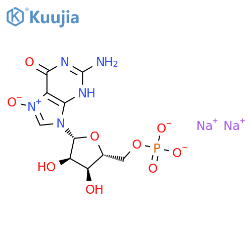 5'-Guanylic acid,7-oxide, disodium salt (9CI) structure