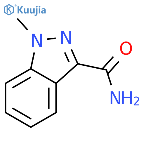 1-Methyl-1H-indazole-3-carboxamide structure