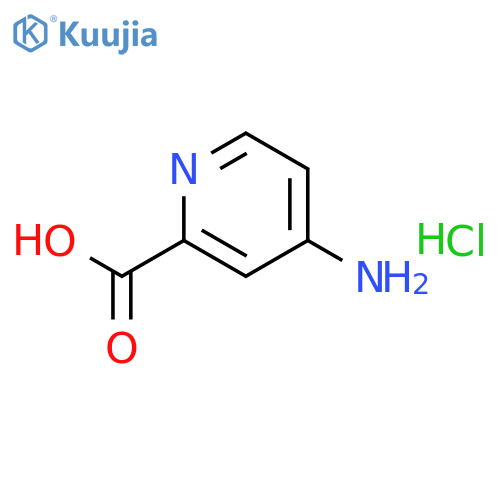 4-aminopyridine-2-carboxylic acid hydrochloride structure