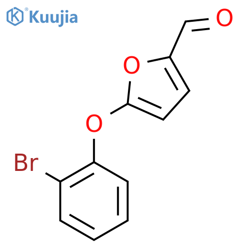 5-(2-Bromophenoxy)furan-2-carbaldehyde structure