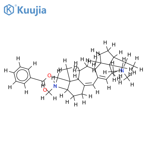 30(O)-benzoyl-16-deoxybuxidienine C structure