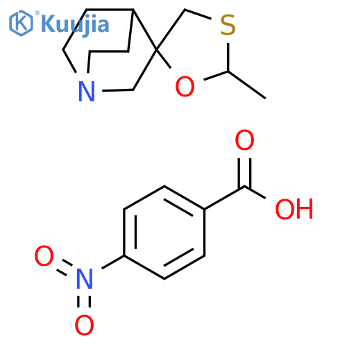 Cevimeline 4-Nitrobenzoate (Mixture of Diastereomers) structure