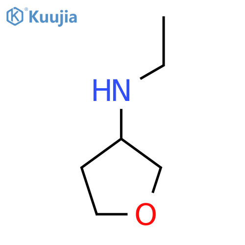 N-Ethyloxolan-3-amine structure