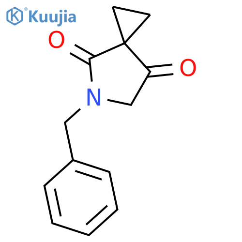 5-benzyl-5-azaspiro[2.4]heptane-4,7-dione structure