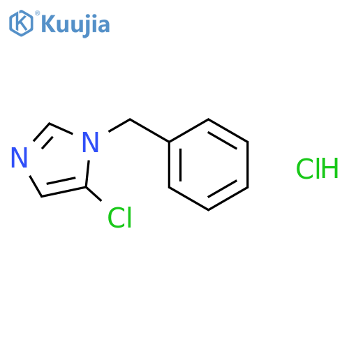 1-Benzyl-5-chloro-1H-imidazole hydrochloride structure