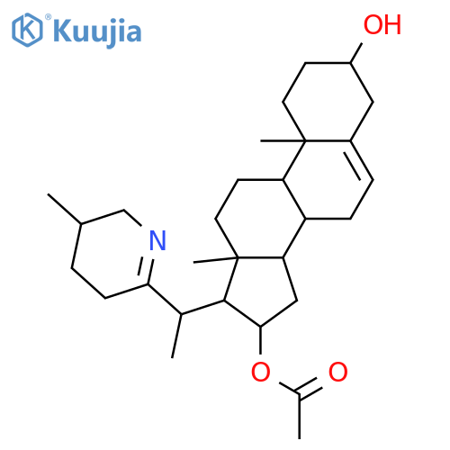16,28-Secosolanida-5,22(28)-diene-3,16-diol; (3β,16α,20S,25R)-form, 16-Ac structure