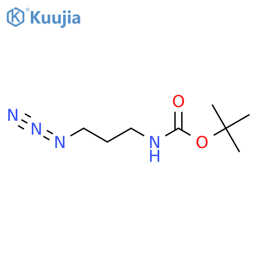 tert-butyl N-(3-azidopropyl)carbamate structure