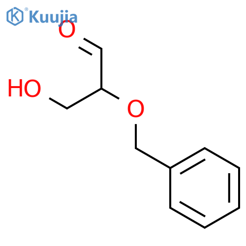 (S)-2-(Benzyloxy)-3-hydroxypropanal structure