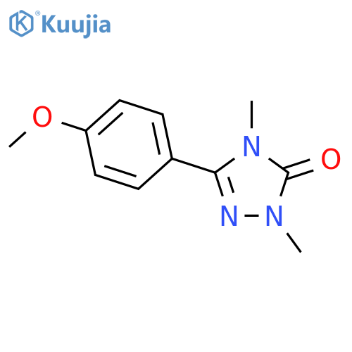 3H-1,2,4-Triazol-3-one,2,4-dihydro-5-(4-methoxyphenyl)-2,4-dimethyl- structure