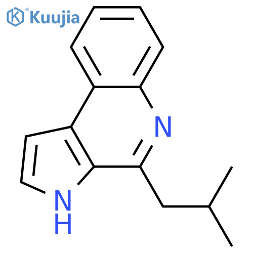4-(2-Methylpropyl)-3H-pyrrolo[2,3-c]quinoline structure