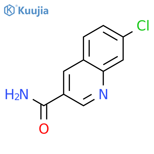 7-Chloroquinoline-3-carboxamide structure