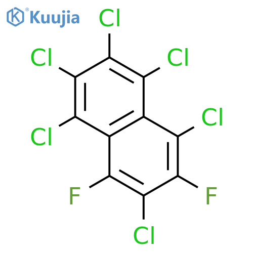 1,2,3,4,5,7-Hexachloro-6,8-difluoronaphthalene structure