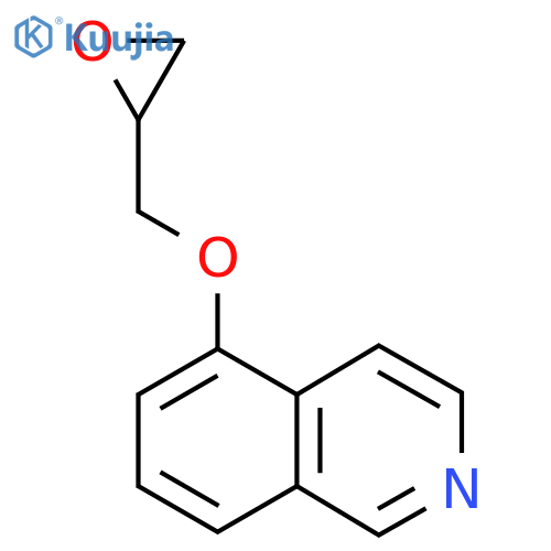 5-(Oxiran-2-ylmethoxy)isoquinoline structure