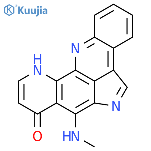 Benzo[b]pyrrolo[4,3,2-de][1,10]phenanthrolin-8(11H)-one,7-(methylamino)- structure