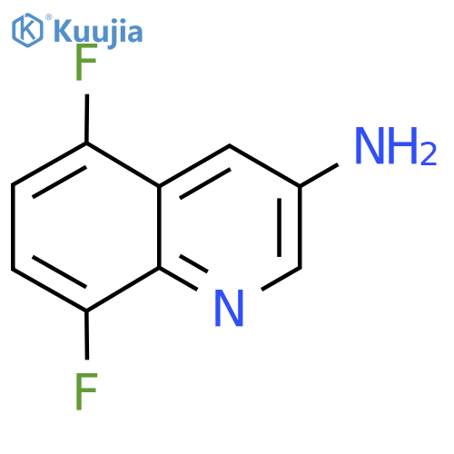 5,8-Difluoroquinolin-3-amine structure
