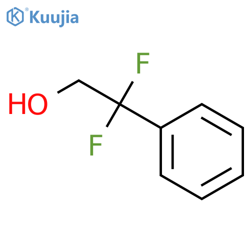 β,β-Difluoro-benzeneethanol structure