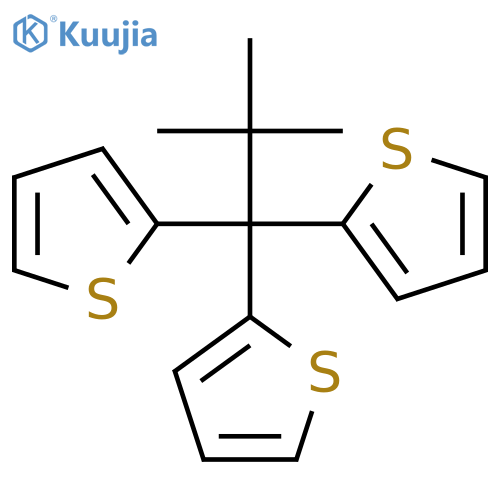 Thiophene, 2,2',2''-(2,2-dimethylpropylidyne)tris- structure